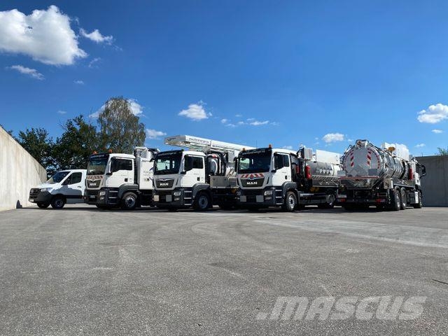 Mercedes-Benz Actros 2544 L 6x2 Müller Canalmaster 콤비/진공 트럭