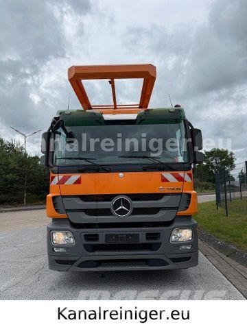 Mercedes-Benz Actros 2544 L 6x2 Müller Canalmaster 콤비/진공 트럭