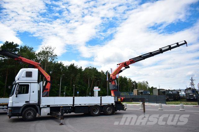 Mercedes-Benz ACTROS 2546 6x2 Palfinger PK 50002 EURO 5 Cran . Lastbil med kran