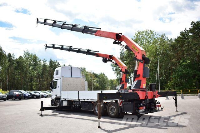 Mercedes-Benz ACTROS 2546 6x2 Palfinger PK 50002 EURO 5 Cran . Lastbil med kran