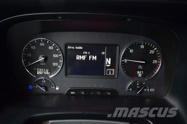 Mercedes-Benz ACTROS 2546 6x2 Palfinger PK 50002 EURO 5 Cran . Lastbil med kran