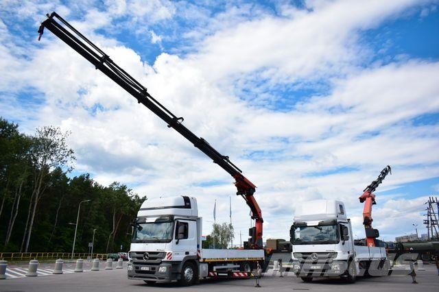 Mercedes-Benz ACTROS 2546 6x2 Palfinger PK 50002 EURO 5 Cran . Lastbil med kran