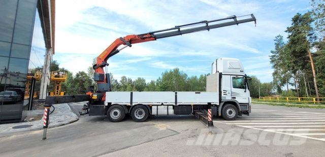Mercedes-Benz ACTROS 2546 6x2 Palfinger PK 50002 EURO 5 Cran . Lastbil med kran
