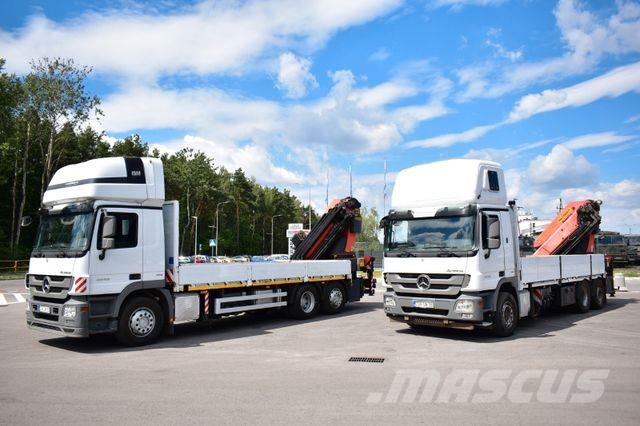 Mercedes-Benz ACTROS 2546 6x2 Palfinger PK 50002 EURO 5 Cran . Lastbil med kran