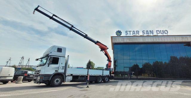 Mercedes-Benz ACTROS 2546 6x2 Palfinger PK 50002 EURO 5 Cran . Lastbil med kran