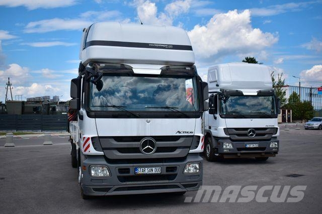 Mercedes-Benz ACTROS 2546 6x2 Palfinger PK 50002 EURO 5 Cran . Lastbil med kran
