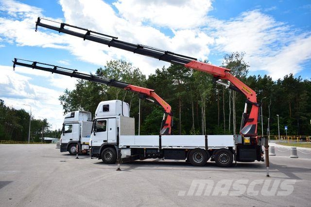 Mercedes-Benz ACTROS 2546 6x2 Palfinger PK 50002 EURO 5 Cran . Lastbil med kran