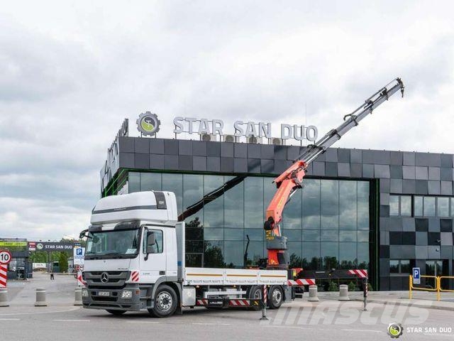 Mercedes-Benz Actros 2546 6x2 Palfinger PK 53002 Crane Winch Camiones grúa