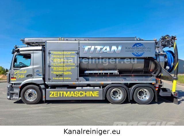 Mercedes-Benz Actros 2546 L 6x2 BL Krüger Sauger SSP12-2 GAK Camiones aspiradores/combi