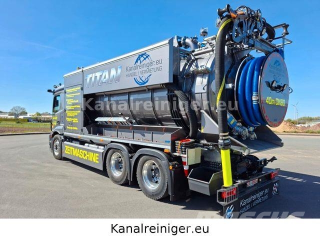 Mercedes-Benz Actros 2546 L 6x2 BL Krüger Sauger SSP12-2 GAK Camiones aspiradores/combi