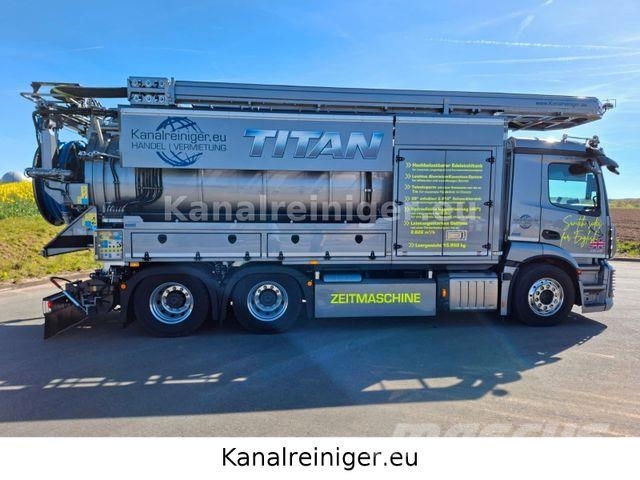 Mercedes-Benz Actros 2546 L 6x2 BL Krüger Sauger SSP12-2 GAK Camiones aspiradores/combi