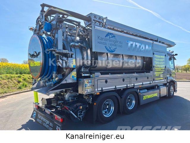 Mercedes-Benz Actros 2546 L 6x2 BL Krüger Sauger SSP12-2 GAK Camiones aspiradores/combi