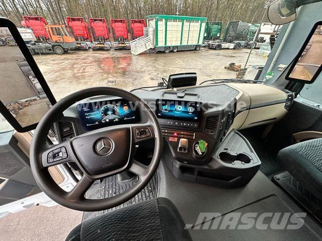 Mercedes-Benz Actros 2548 L Meiller-ARK, Nachlauf-Lift-Lenkach Abrollkipper
