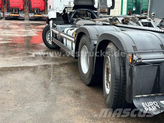 Mercedes-Benz Actros 2548 L Meiller-ARK, Nachlauf-Lift-Lenkach Abrollkipper