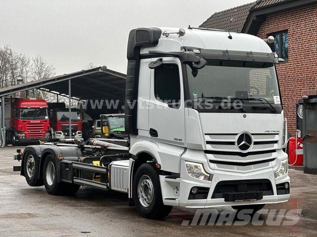 Mercedes-Benz Actros 2548 L Meiller-ARK, Nachlauf-Lift-Lenkach Abrollkipper