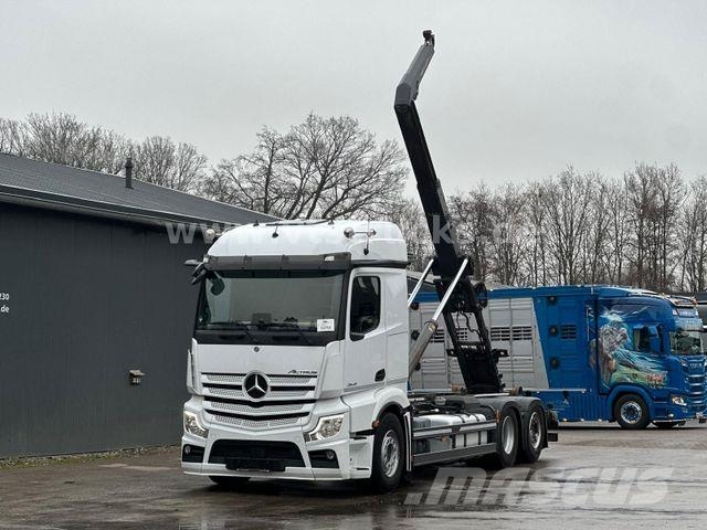 Mercedes-Benz Actros 2548 L Meiller-ARK, Nachlauf-Lift-Lenkach Abrollkipper