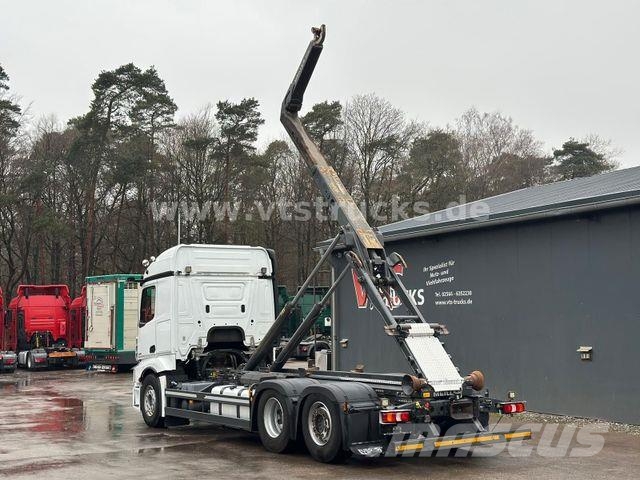 Mercedes-Benz Actros 2548 L Meiller-ARK, Nachlauf-Lift-Lenkach Abrollkipper