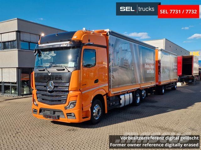 Mercedes-Benz Actros 2548 / Retarder / Aluklappen / 6E Tentautod
