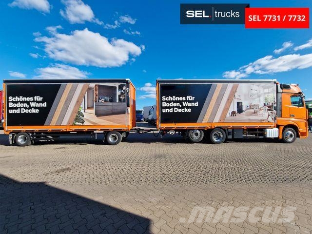 Mercedes-Benz Actros 2548 / Retarder / Aluklappen / 6E Tentautod