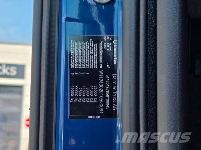 Mercedes-Benz Actros 2553 / Retarder / Ldbw / Lenkachse / 6E Camiones con chasís y cabina