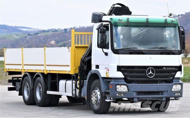 Mercedes-Benz ACTROS 2632 * HIAB 144B-3HIDUO+FUNK / 6x4 Автокранове
