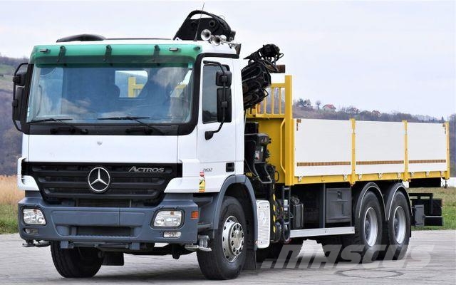 Mercedes-Benz ACTROS 2632 * HIAB 144B-3HIDUO+FUNK / 6x4 Автокранове