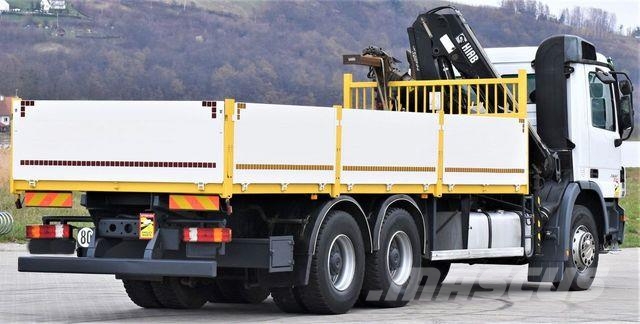 Mercedes-Benz ACTROS 2632 * HIAB 144B-3HIDUO+FUNK / 6x4 Автокранове