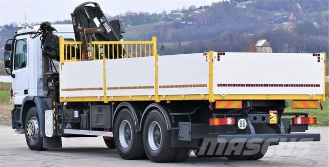 Mercedes-Benz ACTROS 2632 * HIAB 144B-3HIDUO+FUNK / 6x4 Автокранове