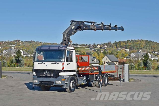 Mercedes-Benz ACTROS 2635 Pritsche 6,40m + HIAB 400 E-5 + FUNK Автокранове