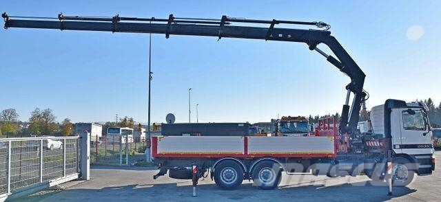 Mercedes-Benz ACTROS 2635 Pritsche 6,40m + HIAB 400 E-5 + FUNK Автокранове