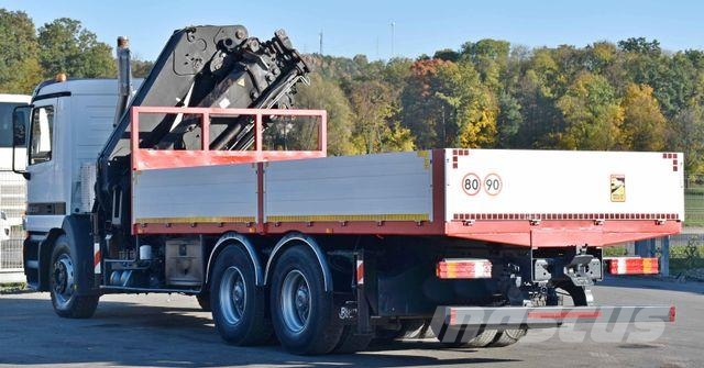 Mercedes-Benz ACTROS 2635 Pritsche 6,40m + HIAB 400 E-5 + FUNK Автокранове
