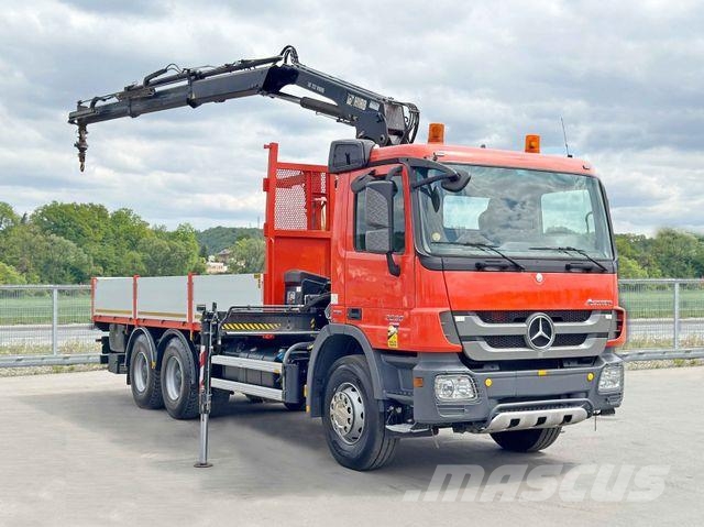 Mercedes-Benz ACTROS 2636*HIAB 122 BS-2 HIDUO + FUNK/6x4 * TOP Автокранове