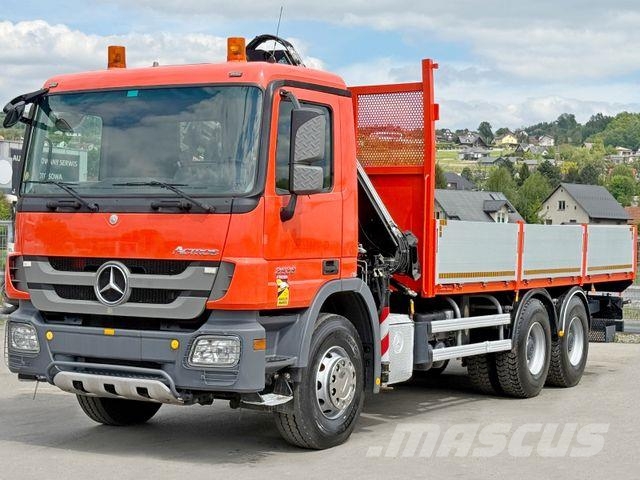 Mercedes-Benz ACTROS 2636*HIAB 122 BS-2 HIDUO + FUNK/6x4 * TOP Автокранове