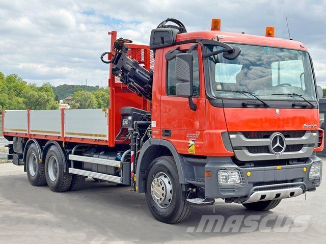 Mercedes-Benz ACTROS 2636*HIAB 122 BS-2 HIDUO + FUNK/6x4 * TOP Автокранове
