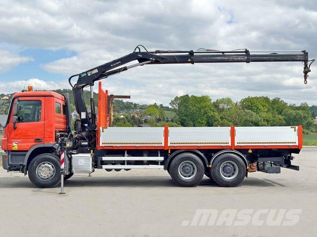 Mercedes-Benz ACTROS 2636*HIAB 122 BS-2 HIDUO + FUNK/6x4 * TOP Автокранове