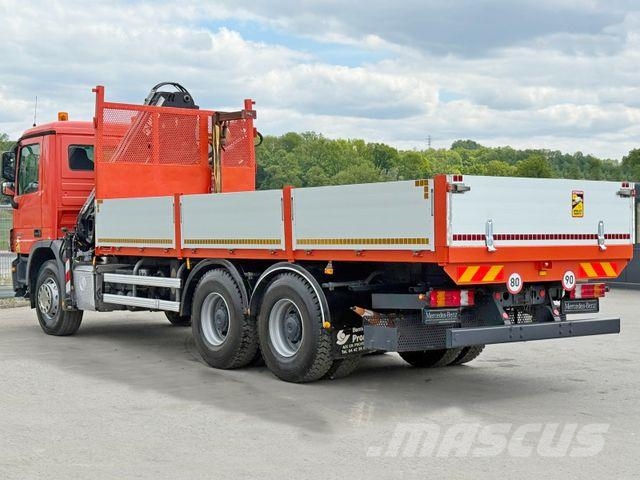 Mercedes-Benz ACTROS 2636*HIAB 122 BS-2 HIDUO + FUNK/6x4 * TOP Автокранове