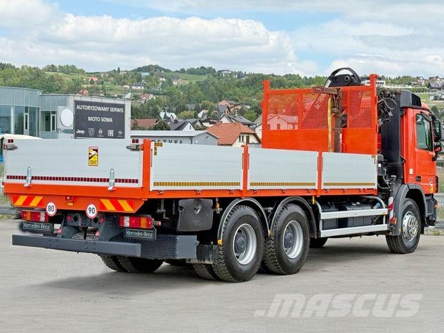 Mercedes-Benz ACTROS 2636*HIAB 122 BS-2 HIDUO + FUNK/6x4 * TOP Автокранове