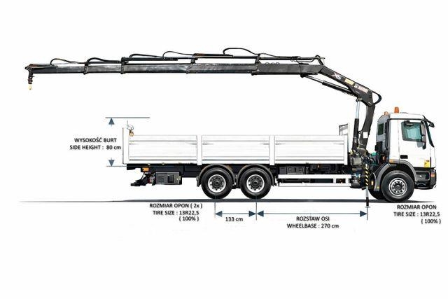 Mercedes-Benz ACTROS 2641*KIPPER 6,00 m + KRAN/FUNK *6x4* TOP Darus teherautók