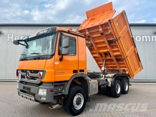 Mercedes-Benz Actros 3344 MP3 AK 6x6 | Bordmatik*Telligent*BB Kiper tovornjaki