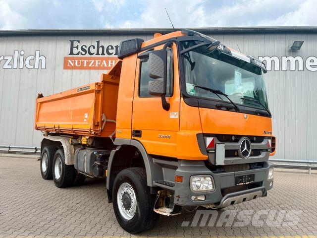 Mercedes-Benz Actros 3344 MP3 AK 6x6 | Bordmatik*Telligent*BB Kiper tovornjaki
