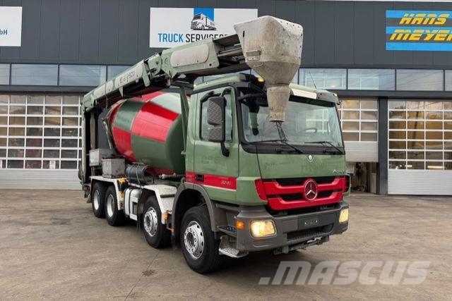 Mercedes-Benz Actros 3241 9m3 Stetter 17M Avtomešalci za beton