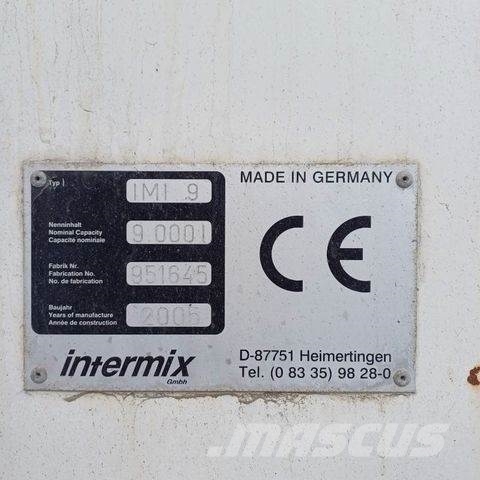 Mercedes-Benz ACTROS 3236 INTERMIX 9M3 Kamioni mikseri za beton