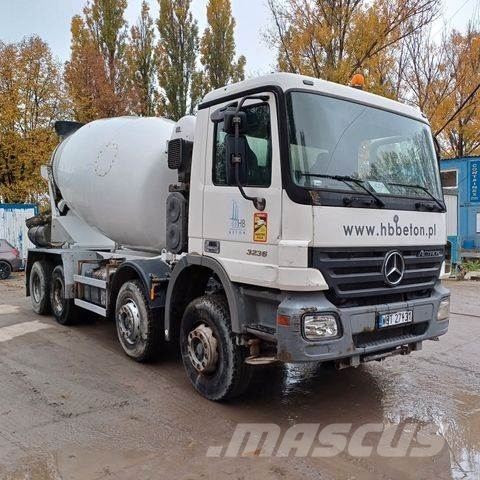 Mercedes-Benz ACTROS 3236 INTERMIX 9M3 Kamioni mikseri za beton