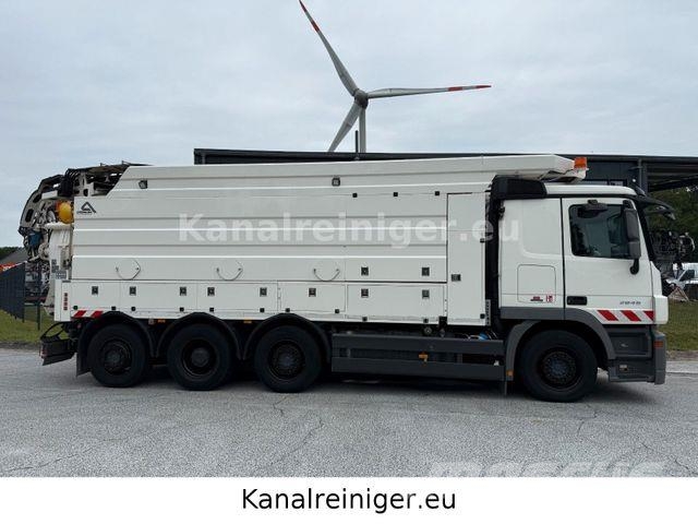 Mercedes-Benz Actros 3246 8x2 Assmann Wasserrückgewinner 콤비/진공 트럭