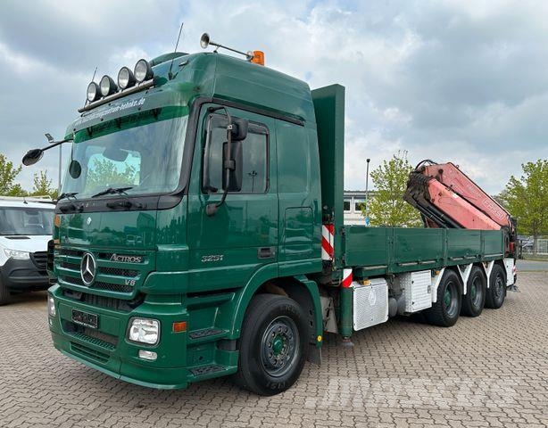 Mercedes-Benz Actros 3251 L/ V8/ Fassi F 660 AXP.25/ 16m=3.1t شاحنات الرافعات