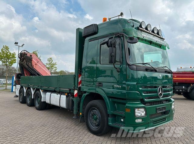 Mercedes-Benz Actros 3251 L/ V8/ Fassi F 660 AXP.25/ 16m=3.1t شاحنات الرافعات