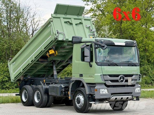 Mercedes-Benz ACTROS 3336* KIPPER 4,90 * 6x6 * TOPZUSTAND Camiones bañeras basculantes o volquetes