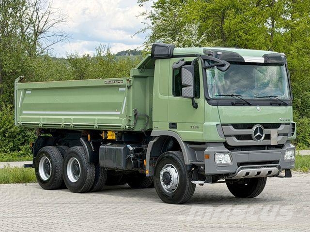 Mercedes-Benz ACTROS 3336* KIPPER 4,90 * 6x6 * TOPZUSTAND Camiones bañeras basculantes o volquetes