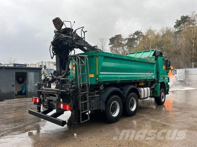 Mercedes-Benz Actros 3348 6x6 Kipper mit HIAB 1300RS 83 Tipper trucks