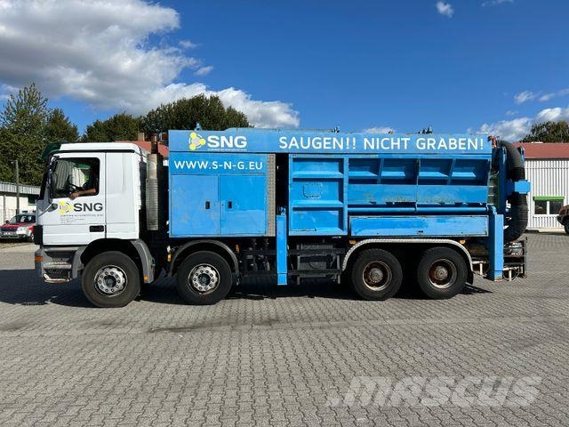 Mercedes-Benz Actros 4140 / Saugbagger RSP32-7 / 2 x Turbine Вантажівки-цистерни